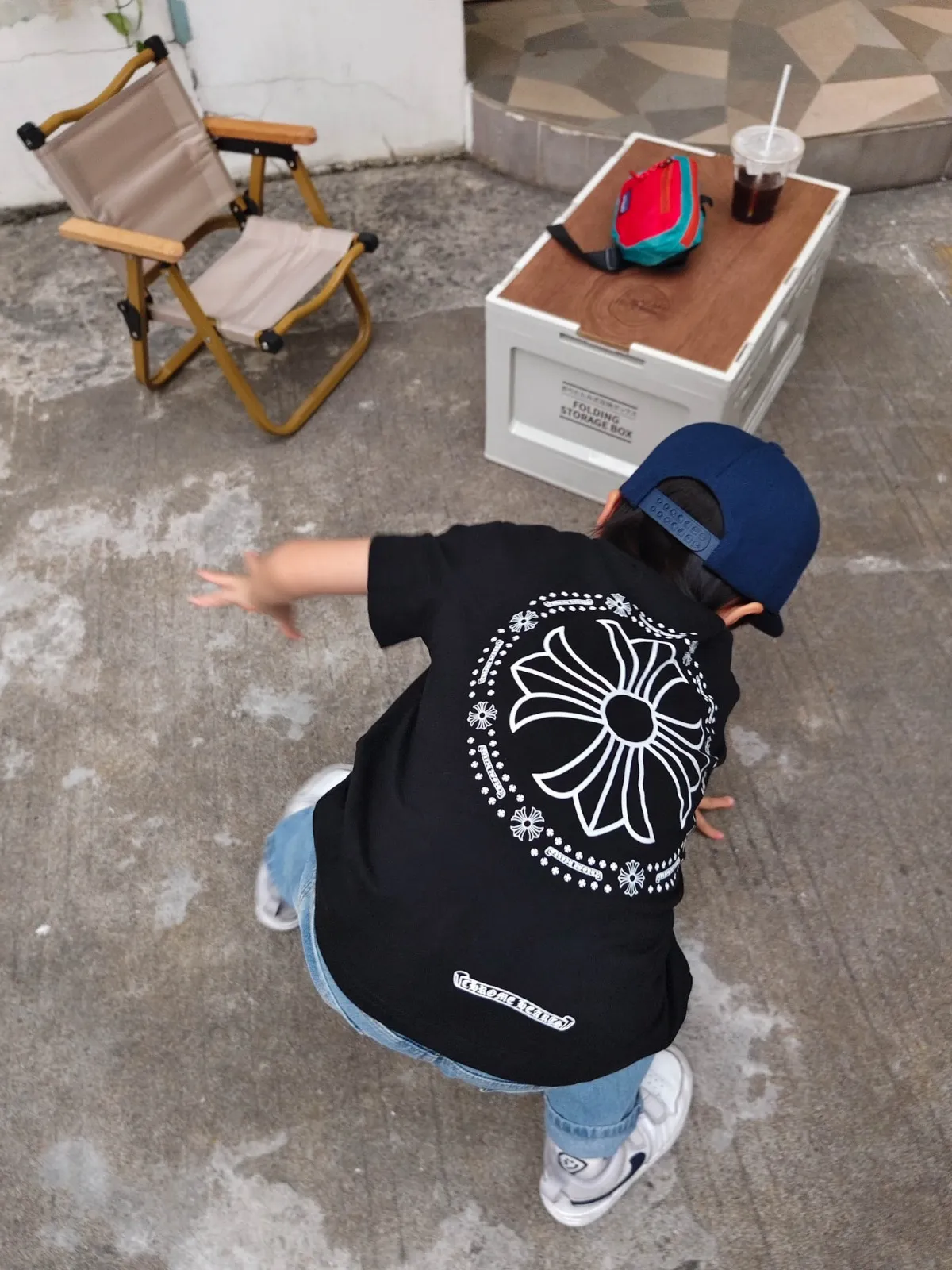 【100-160cm】着心地良い 絶対流行 夏 カジュアル プリント オーバーサイズ 通気性 快適 Ｔシャツ