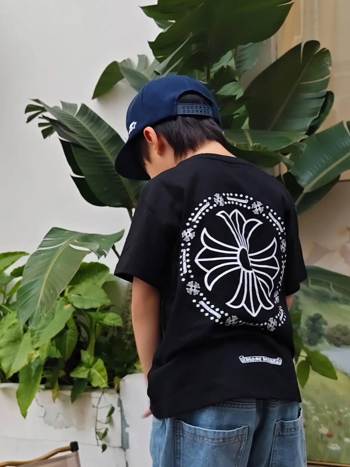 【100-160cm】着心地良い 絶対流行 夏 カジュアル プリント オーバーサイズ 通気性 快適 Ｔシャツ