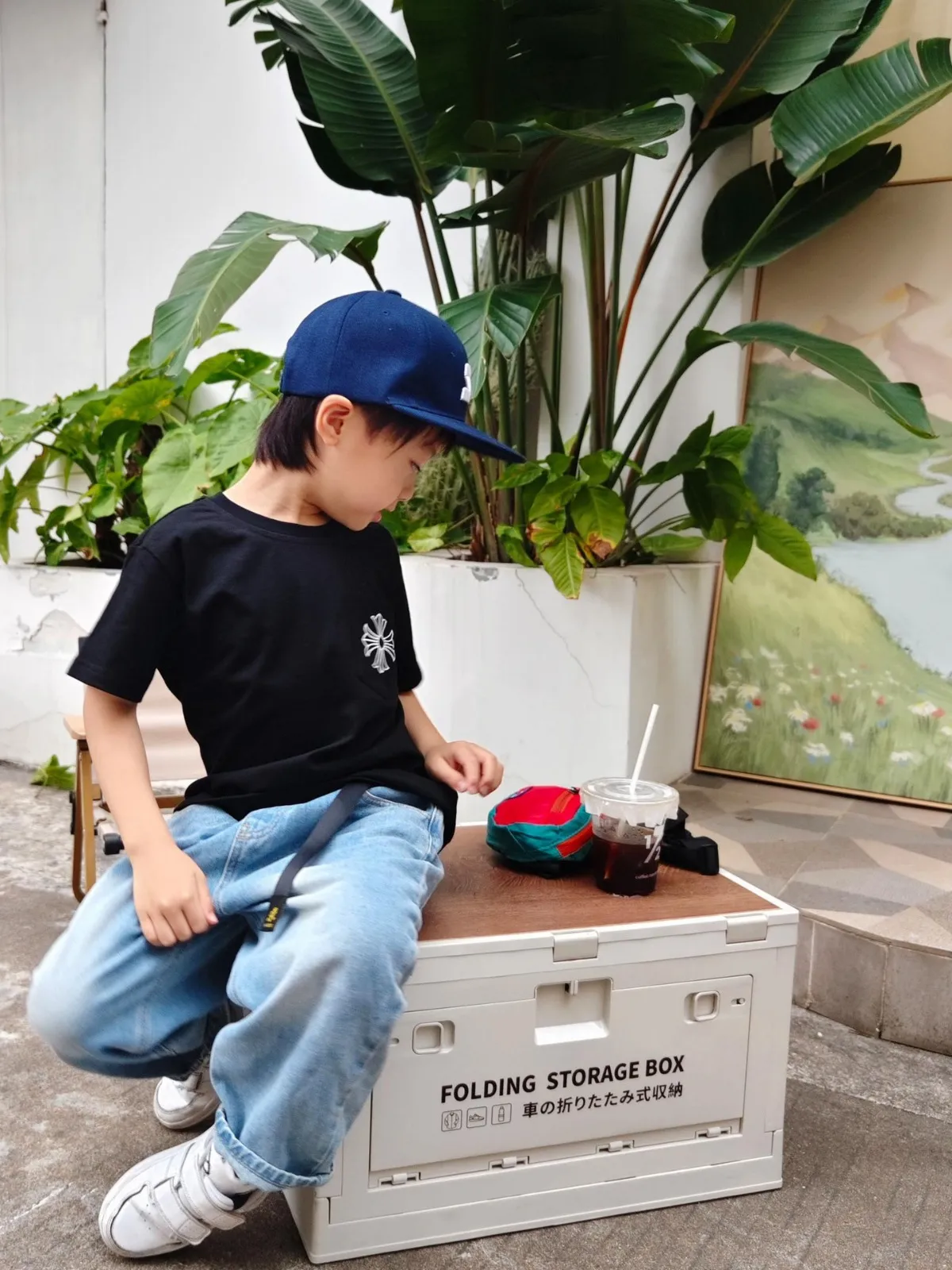 【100-160cm】着心地良い 絶対流行 夏 カジュアル プリント オーバーサイズ 通気性 快適 Ｔシャツ