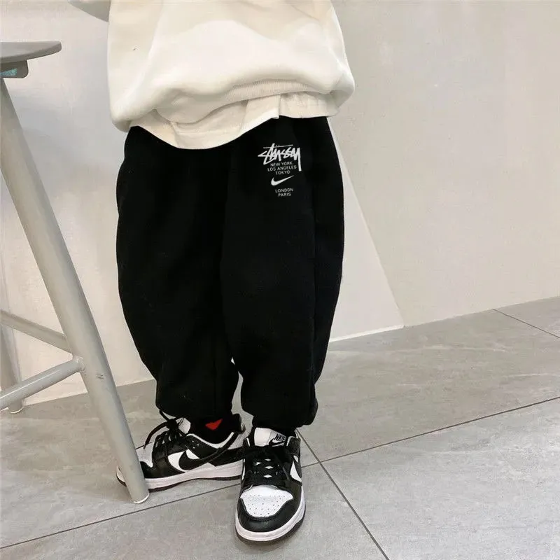 【90-160cm】コンフォート感抜群 売れ筋 カジュアル 履きやすい スポーツ 男の子 パンツ
