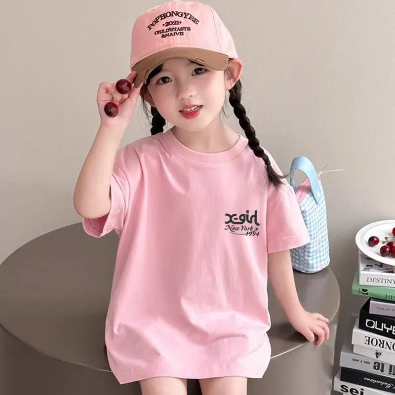 【90-160cm】人気爆発中 おしゃれ カートゥーン トレンド  女の子 半袖 Ｔシャツ