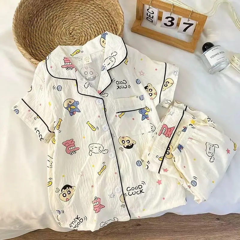 【100-160cm】ママたちに大好評 おしゃれ ふわふわタッチ 前開きタイプ 女の子 半袖 ルームウェア