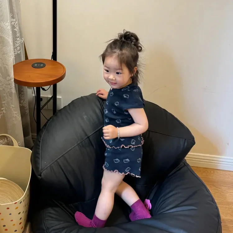 【80-140cm】みんなが選んでる かわいい 動きやすい 女の子 おうち時間に ルームウェア