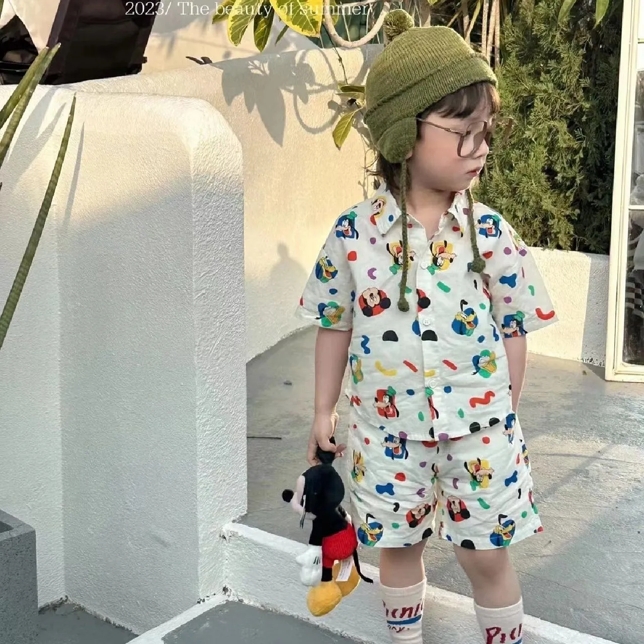 【100-160cm】プチプラなのに高見え 韓国風 トレンド感 キャラクター 男の子 ルームウェア