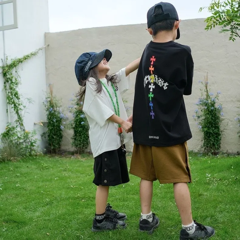 【90-160cm】話題沸騰中 爆売れ中 スタイリッシュ  カジュアル  着やすい 半袖 Ｔシャツ