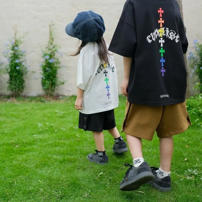 【90-160cm】話題沸騰中 爆売れ中 スタイリッシュ  カジュアル  着やすい 半袖 Ｔシャツ