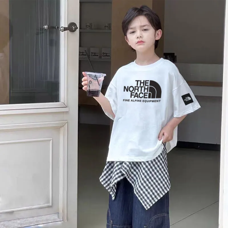 【90-160cm】話題沸騰中 爆売れ中 カジュアル トレンド  ユニセックス 半袖 Ｔシャツ