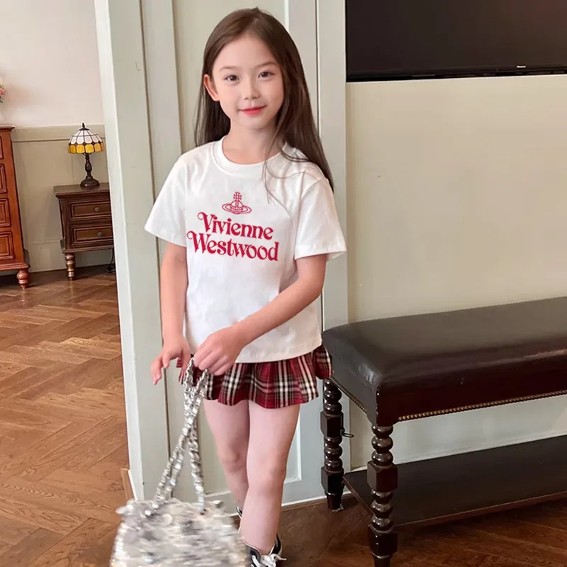 【90-160cm】人気上昇中 定番 トレンド  気質満点  着心地良い 女の子  半袖 Ｔシャツ