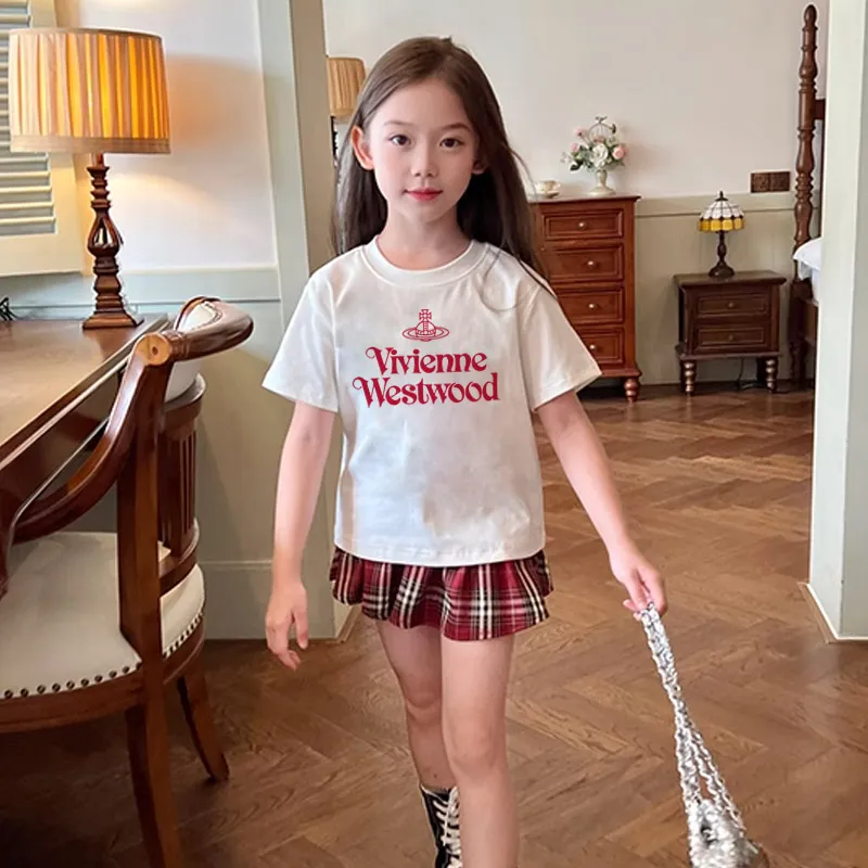 【90-160cm】人気上昇中 定番 トレンド  気質満点  着心地良い 女の子  半袖 Ｔシャツ