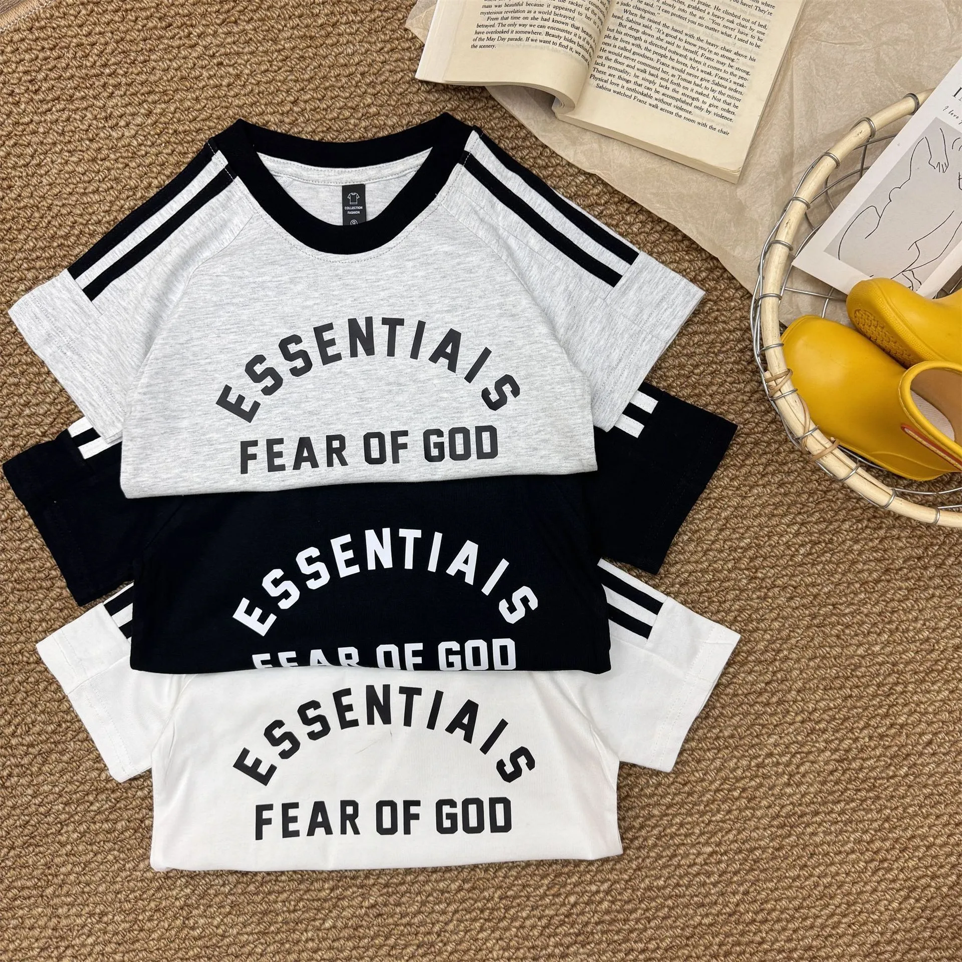 【90-170cm】リラックス感ある 大人気 アルファベット クール ユニセックス 半袖 Ｔシャツ