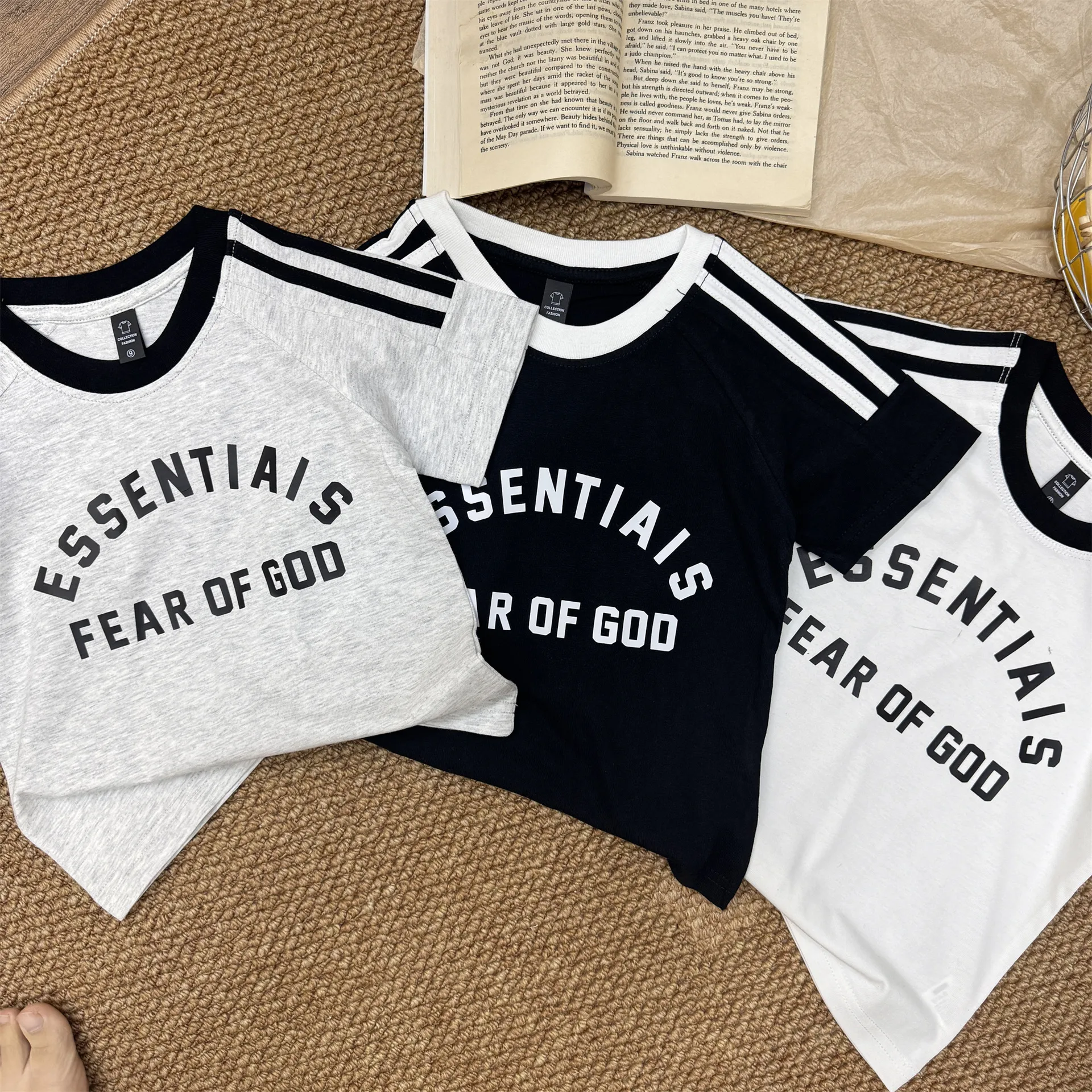 【90-170cm】リラックス感ある 大人気 アルファベット クール ユニセックス 半袖 Ｔシャツ
