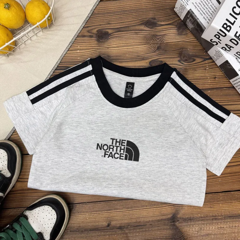 【100-150cm】リラックス感ある トレンド  カジュアル 着やすい 合わせやすい 半袖 Ｔシャツ