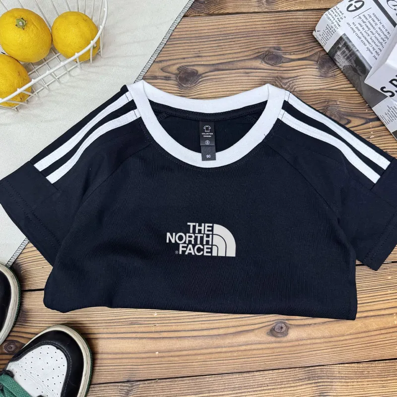 【100-150cm】リラックス感ある トレンド  カジュアル 着やすい 合わせやすい 半袖 Ｔシャツ