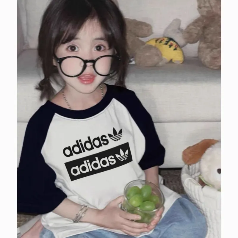 【110-170cm】元気いっぱい 大人気 カジュアル おしゃれ 合わせやすい 女の子 半袖 Ｔシャツ