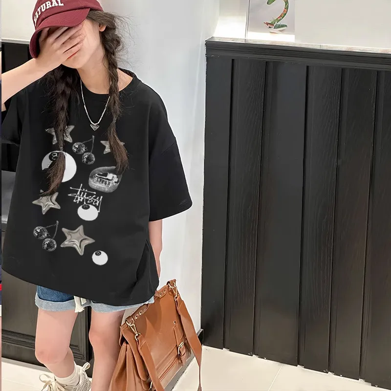 【90-160cm】オシャレ度高め 爆売れ中 カジュアル  着心地抜群 女の子 半袖 Ｔシャツ