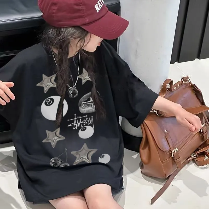 【90-160cm】オシャレ度高め 爆売れ中 カジュアル  着心地抜群 女の子 半袖 Ｔシャツ