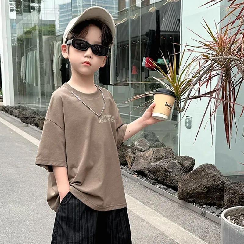 【90-160cm】コンフォート感抜群 爆売れ中 カジュアル  クール 着やすい 男の子 半袖 Ｔシャツ