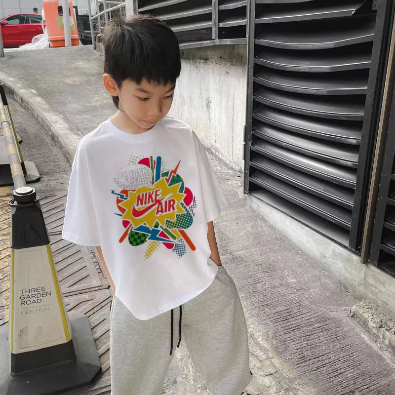 【90-160cm】カッコイイ 絶対欲しい 高品質 着せやすい 着心地良い 半袖 Ｔシャツ