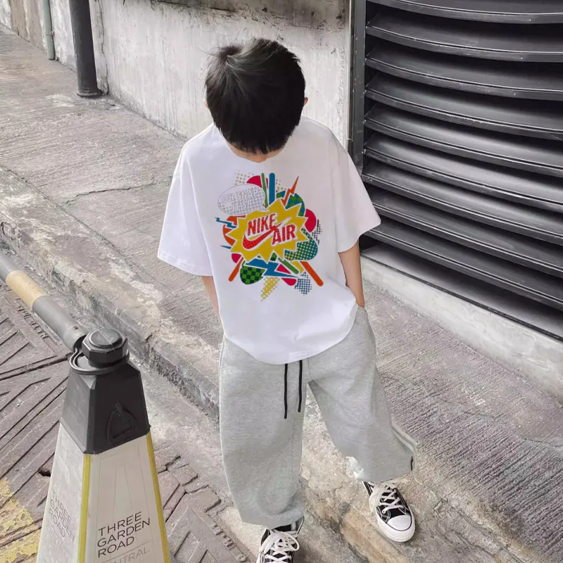 【90-160cm】カッコイイ 絶対欲しい 高品質 着せやすい 着心地良い 半袖 Ｔシャツ