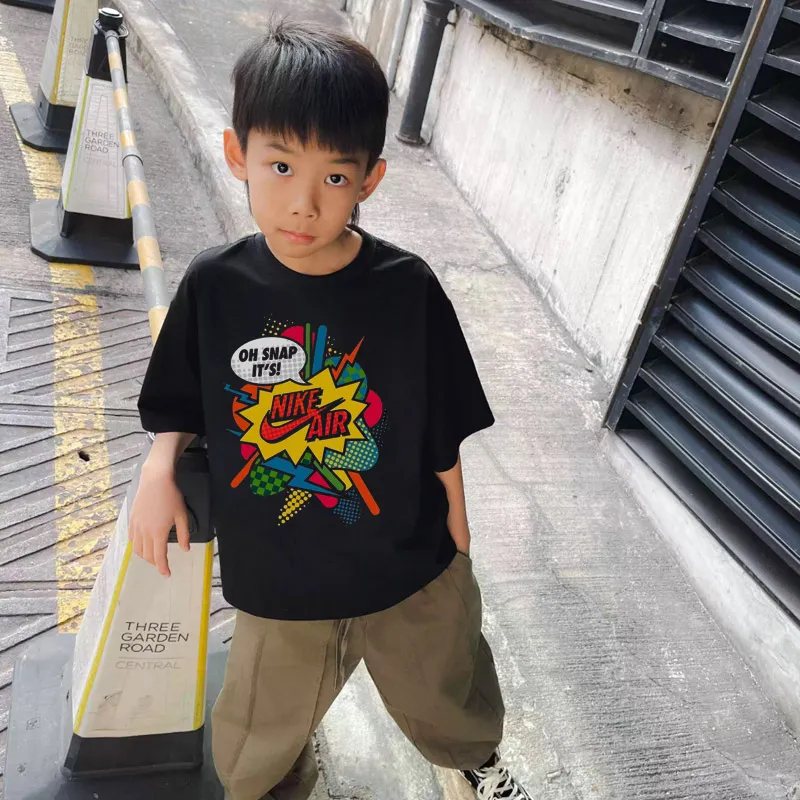 【90-160cm】カッコイイ 絶対欲しい 高品質 着せやすい 着心地良い 半袖 Ｔシャツ
