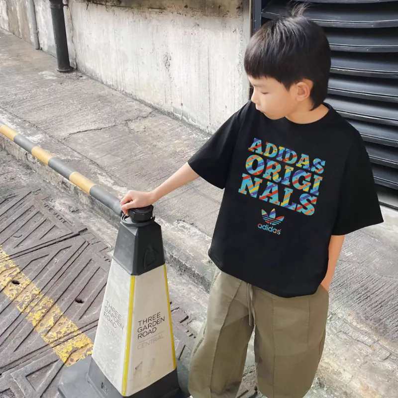 【90-160cm】見逃し厳禁 カッコイイ ファッション 着せやすい 快適 半袖 Ｔシャツ