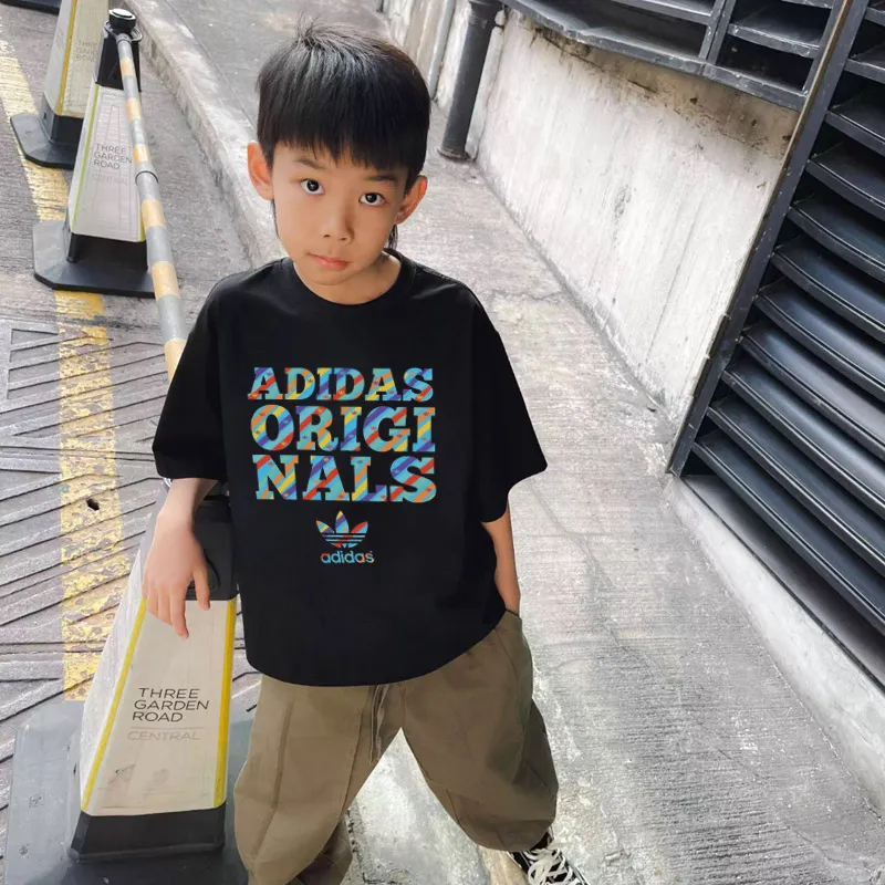 【90-160cm】見逃し厳禁 カッコイイ ファッション 着せやすい 快適 半袖 Ｔシャツ