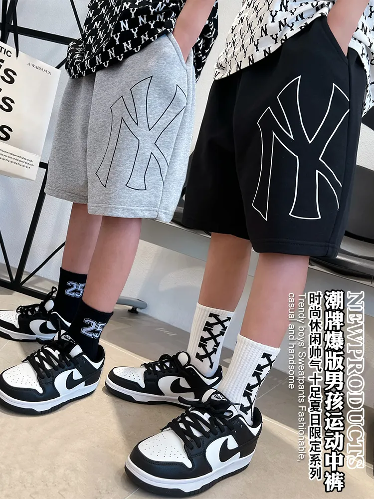 【110-170cm】絶対見逃さないで カジュアル 動きやすい スポーティ 男の子 ショートパンツ