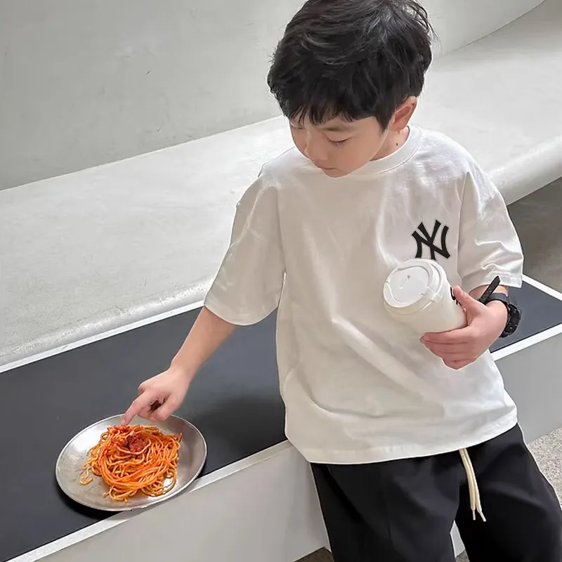 【90-160cm】リラックス感ある 爆売れ中 カジュアル  ストリート 男の子 半袖 Ｔシャツ