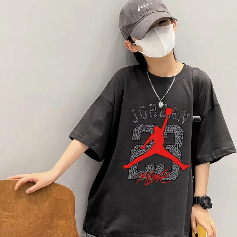 【90-160cm】カッコイイ 着回し力抜群 ファッション  着心地良い 男の子  半袖 Ｔシャツ