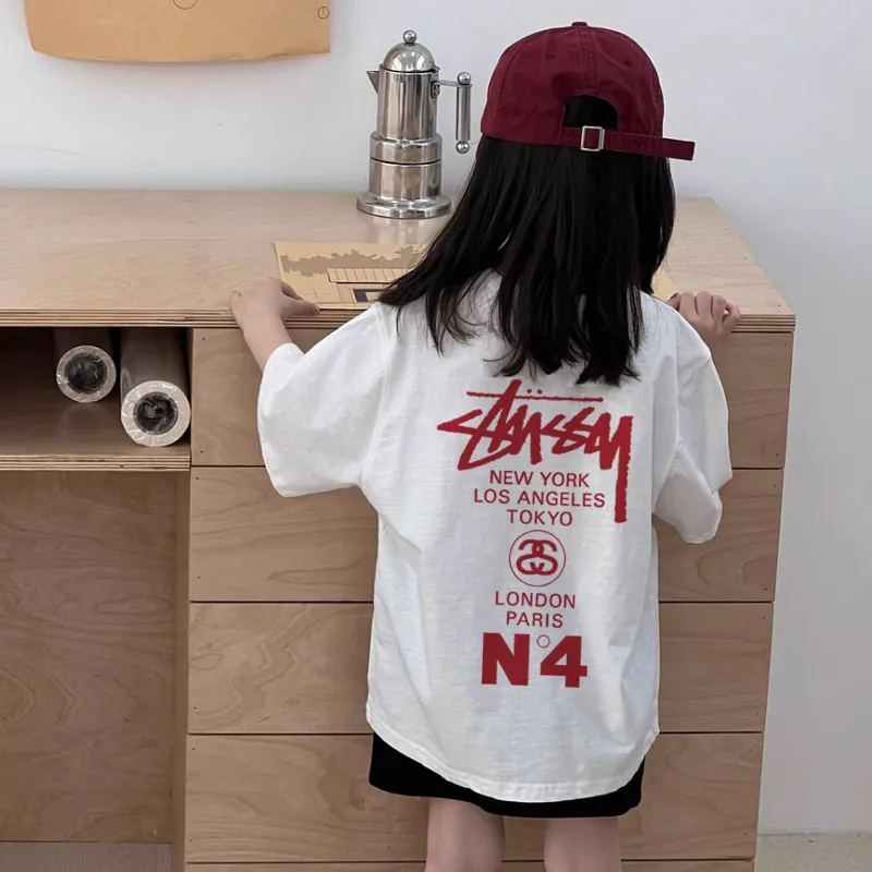 【90-160cm】カッコイイ 絶対欲しい 高品質 着せやすい 着心地良い 半袖 Ｔシャツ
