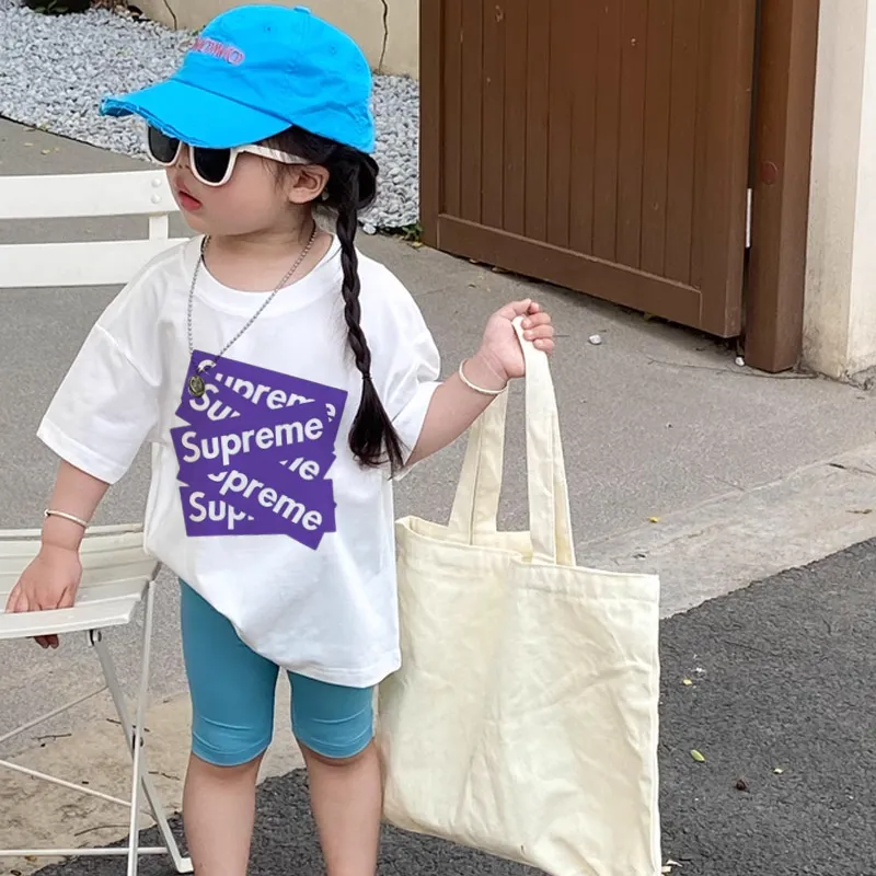 【90-160cm】絶対欲しい 高品質 シンプル  おすすめ  気質いい 女の子  半袖 Ｔシャツ