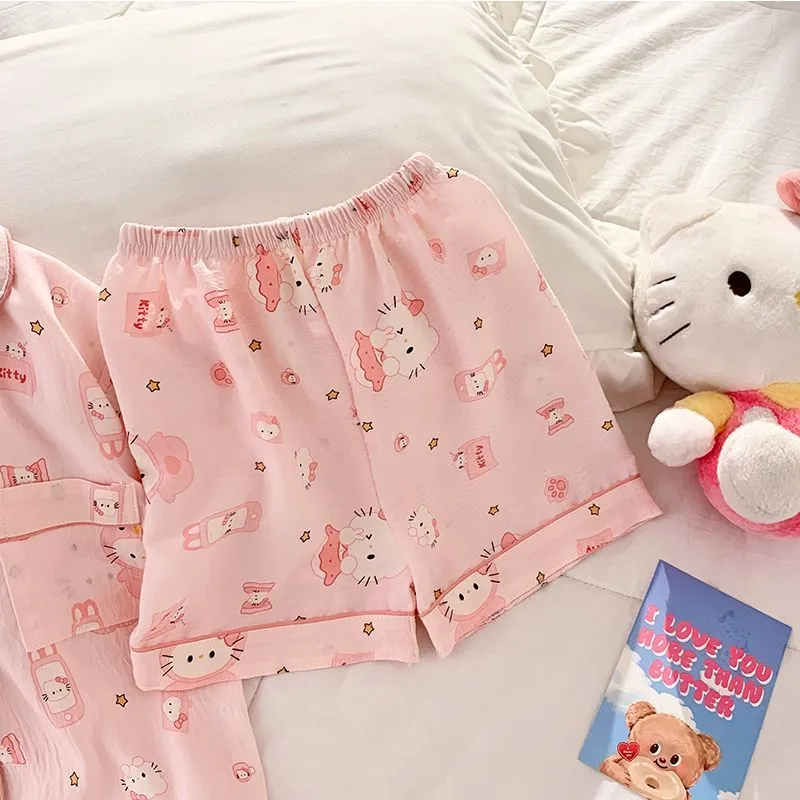 【100-160cm】毎日着たくなる 着せやすい 肌に優しい キュート 女の子 ゼットアップ ルームウェア