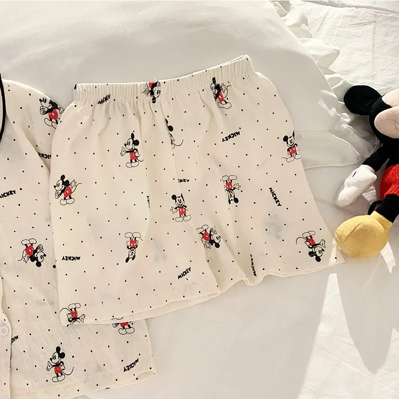 【90-160cm】リピーター多数 かわいさ満点 可愛い カートゥーン 女の子 半袖Ｔシャツ+ショートパンツ ルームウェイ