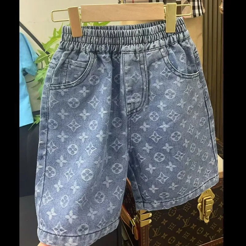 【90-140cm】おしゃれキッズ必見 爆売れ中 プリント カジュアル 履きやすい ショートパンツ