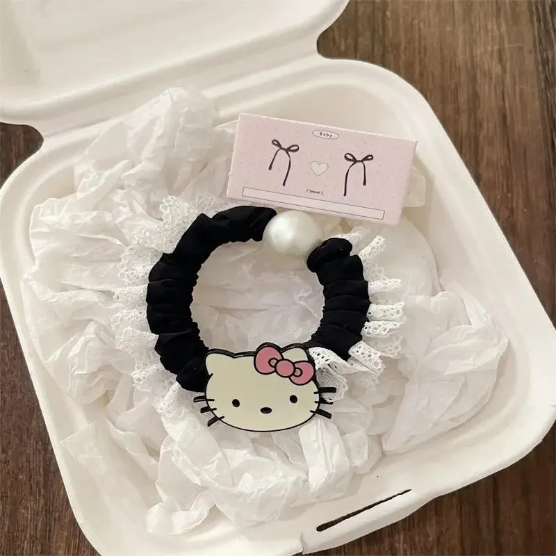 二点セット SNS映えコーデに かわいさ満点 滑り止め付き 伸縮性あり ヘアアクセサリー ヘアゴム