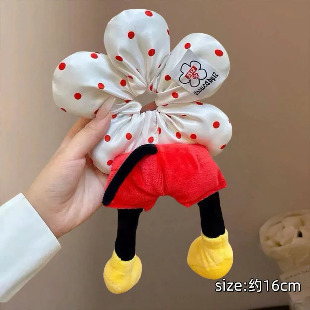 姉妹おそろいもおすすめ キュート かわいさ満点  伸縮性あり ヘアアクセサリー ヘアゴム