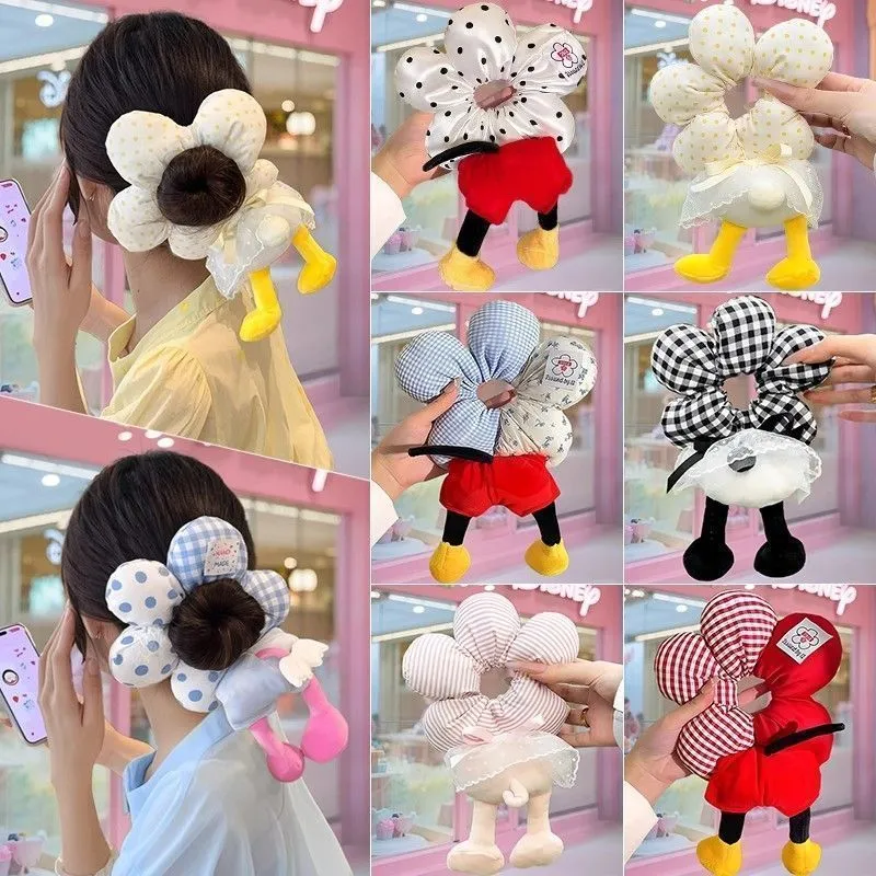 姉妹おそろいもおすすめ キュート かわいさ満点  伸縮性あり ヘアアクセサリー ヘアゴム
