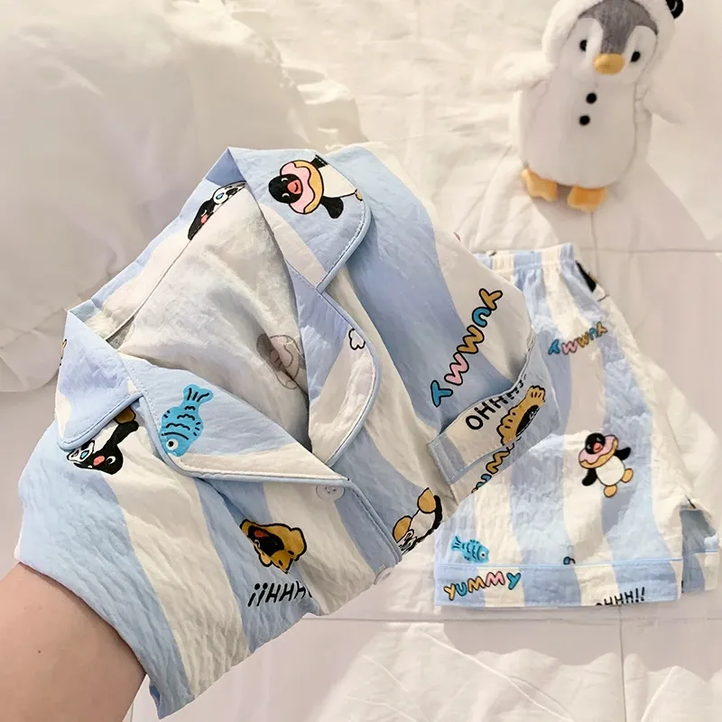 【100-160cm】キュートなデザイン 通気性抜群 ふんわり軽い着心地 ゼットアップ ルームウェア
