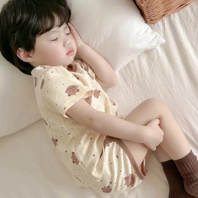 【90-140cm】夜中の寝返りにも対応 着脱しやすい 夏にぴったり  ゼットアップ ルームウェア