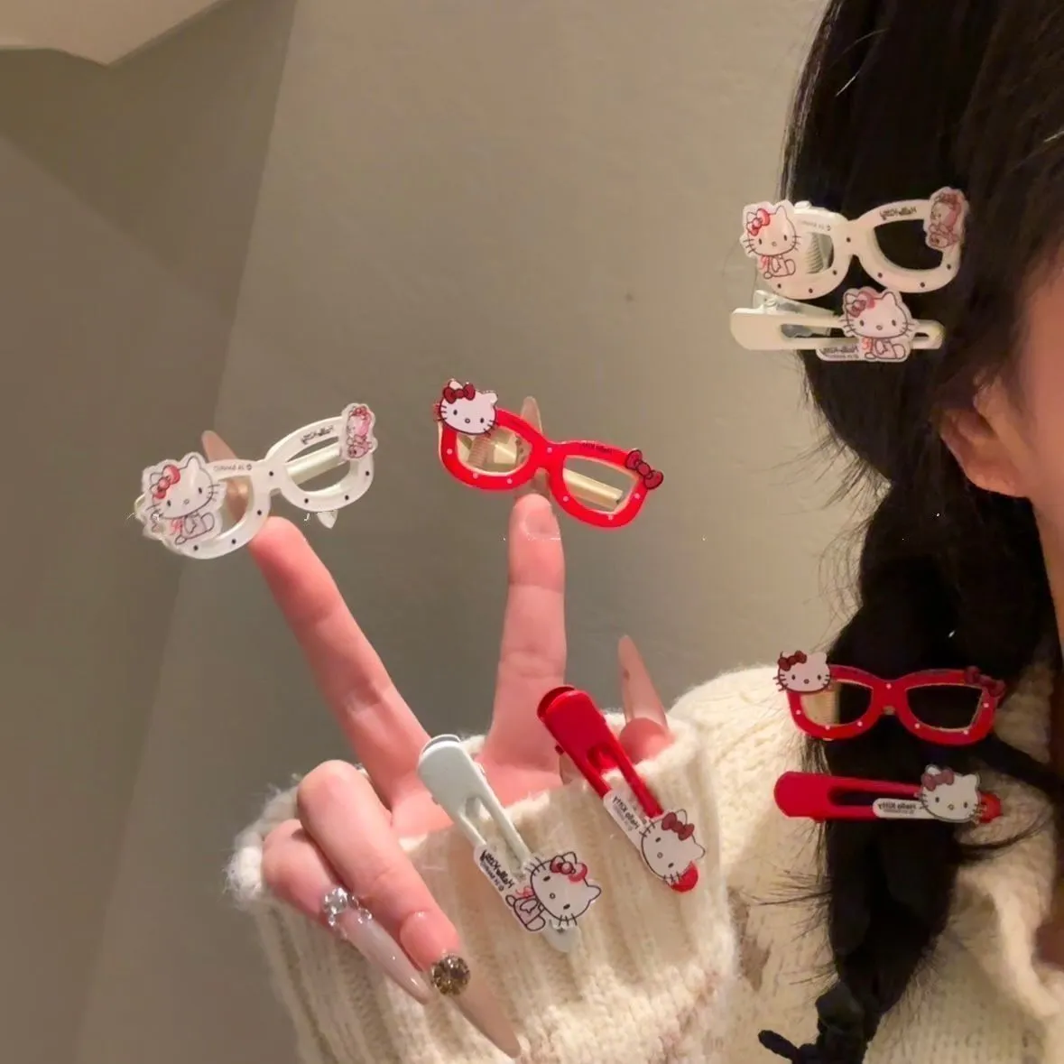 おしゃれのアクセントに 可愛い 遊び心たっぷり ユニーク ヘアアクセサリー ヘアピン