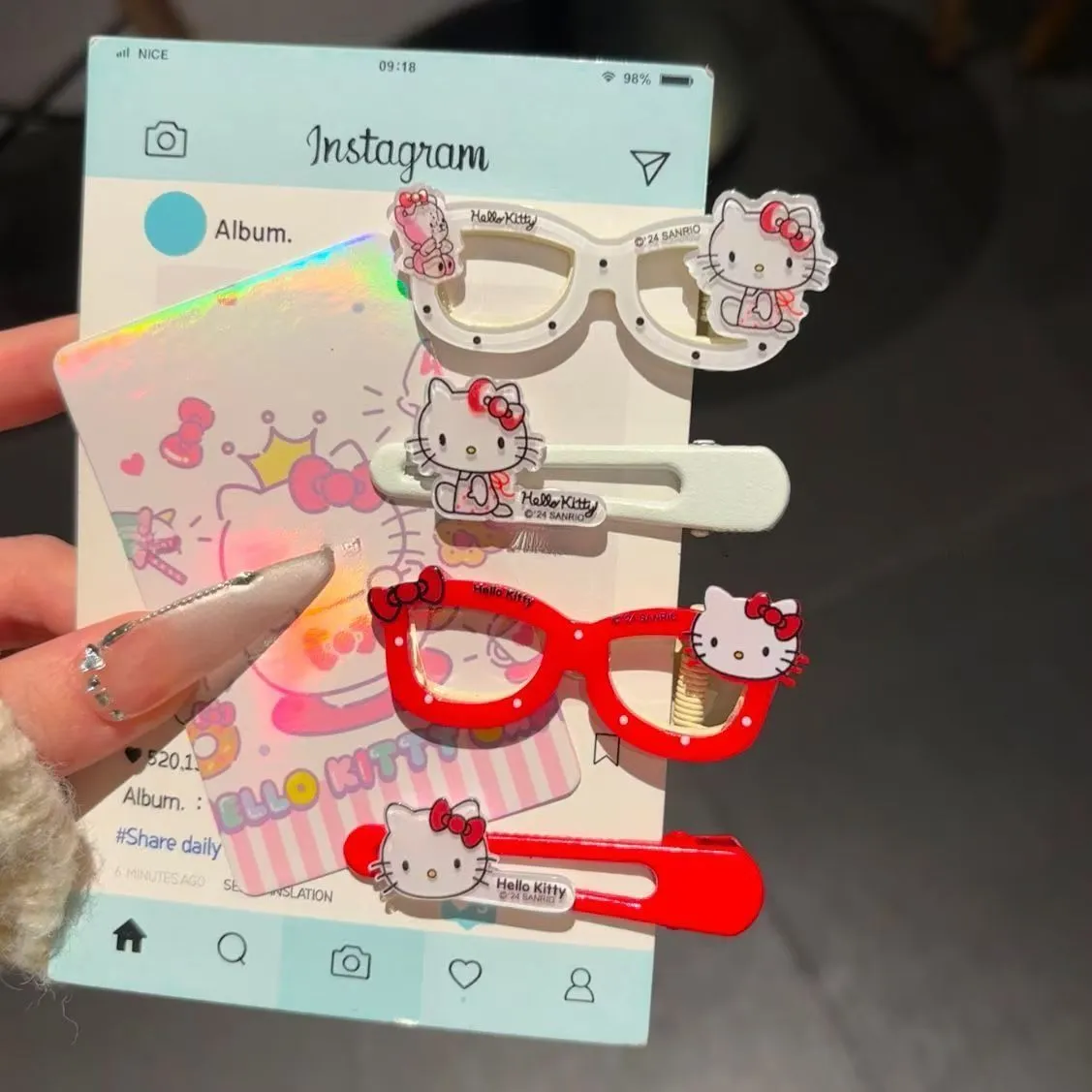 おしゃれのアクセントに 可愛い 遊び心たっぷり ユニーク ヘアアクセサリー ヘアピン