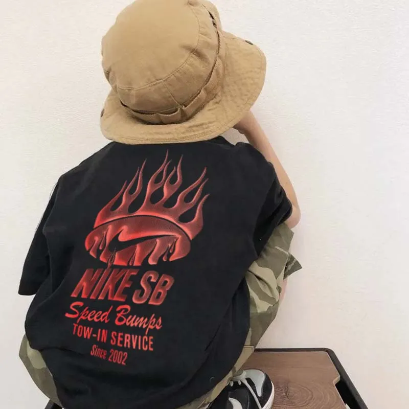 【90-160cm】人気爆発中 売れ筋 カジュアル ストリート 男の子 半袖 Ｔシャツ