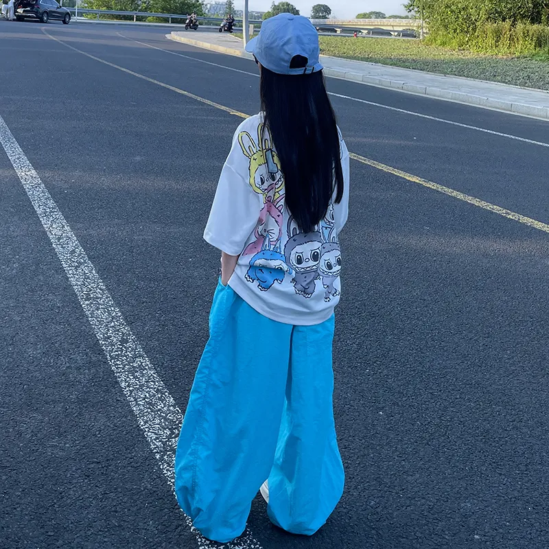 【90-160cm】人気爆発中 かわいさ満点 キャラクター ゆったり 女の子 半袖 Ｔシャツ