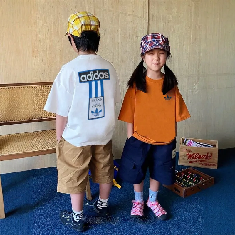 【90-160cm】人気上昇中 ディリー 定番 お揃い 合わせやすい 通気性良い 半袖 Ｔシャツ