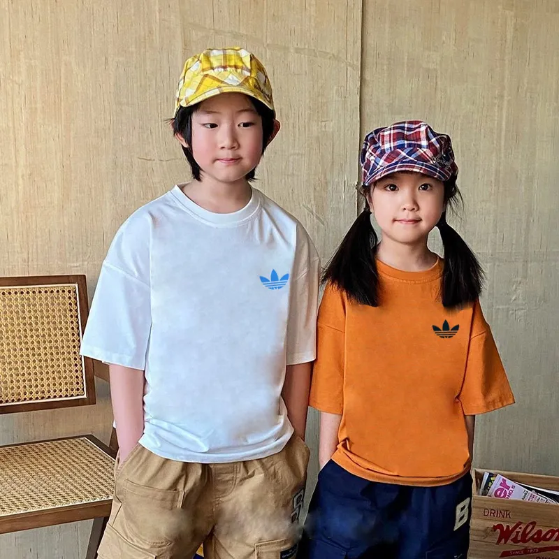 【90-160cm】人気上昇中 ディリー 定番 お揃い 合わせやすい 通気性良い 半袖 Ｔシャツ