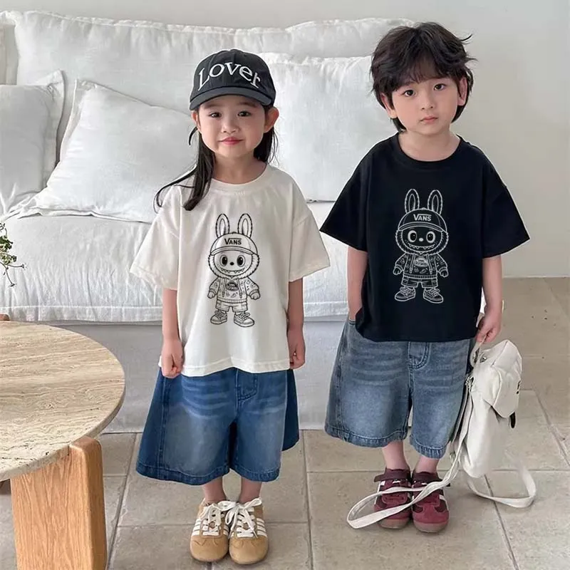 【90-160cm】人気上昇中 大注目 カジュアル キャラクター 着やすい 半袖 Ｔシャツ
