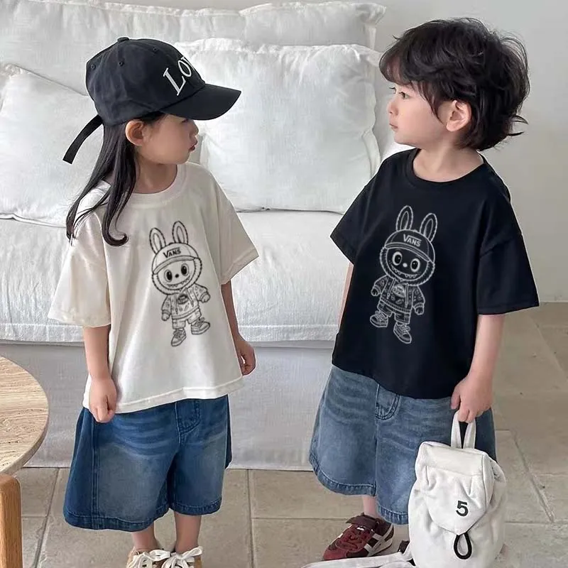 【90-160cm】人気上昇中 大注目 カジュアル キャラクター 着やすい 半袖 Ｔシャツ
