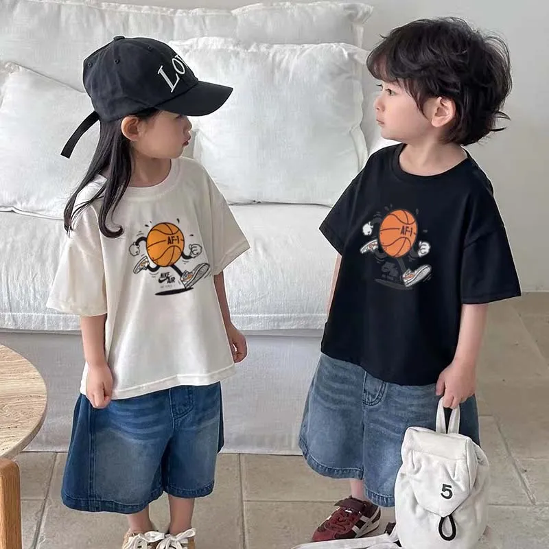 【90-160cm】よく売れる 好感度UP カジュアル 遊び心満載 快適 半袖 Ｔシャツ