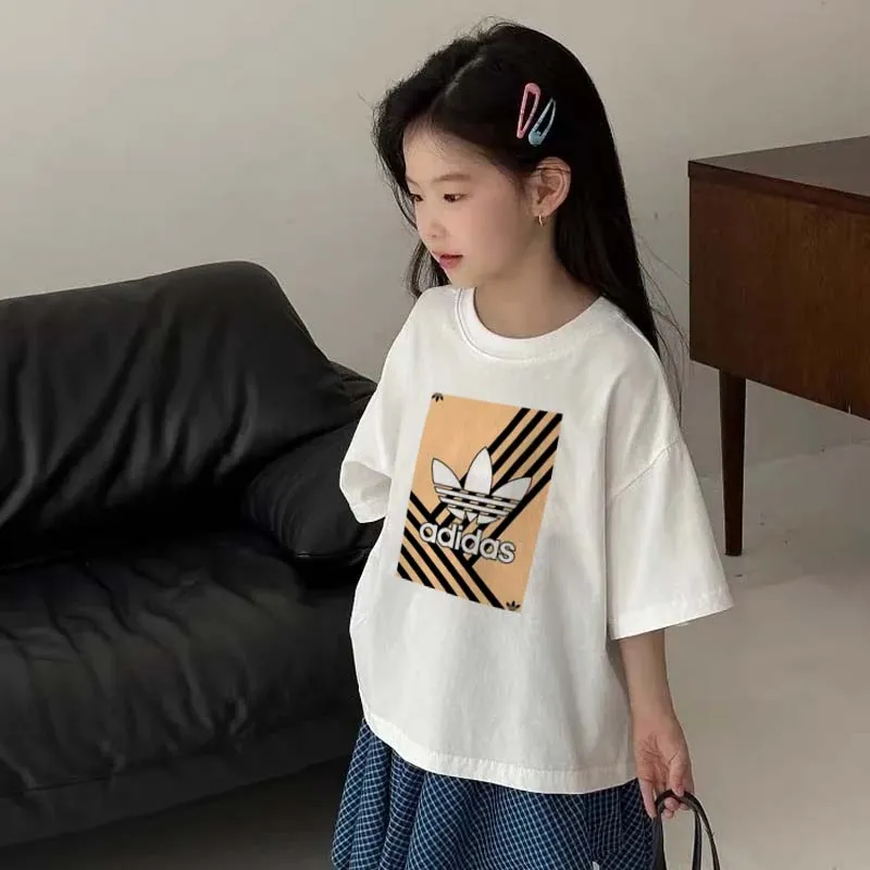 【90-160cm】絶対欲しい 爆売れ中 カジュアル 合わせやすい 女の子 半袖 Ｔシャツ
