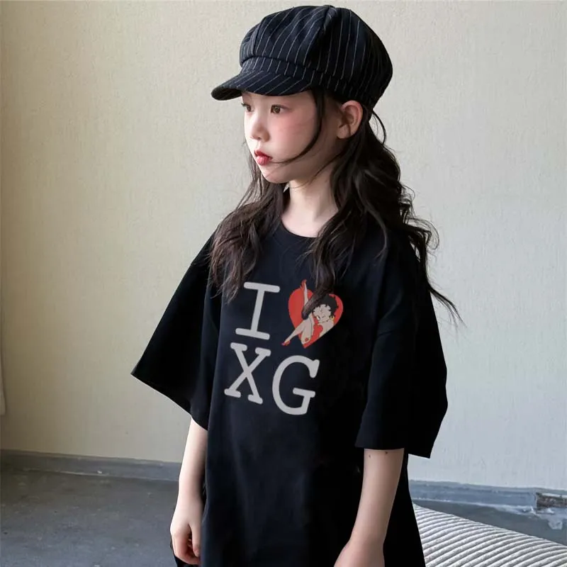 【90-160cm】これを逃す手はない 好感度UP カジュアル トレンド 女の子 半袖 Ｔシャツ